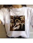 Moją depresję mój mózg mój niepokój list drukuj różowy T Shirt parodia osobowości Vogue nowy Harajuku dorywczo luźne kobiety Top
