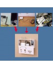 Bezprzewodowy Router wi-fi Box drewno-plastikowa półka ścienna wisząca wtyczka deska uchwyt schowek 3 rozmiar 9 styl organizator