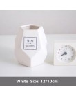 Nowoczesne porcelanowe organizery na kosmetyki pędzle na toaletkę do łazienki modne oryginalne