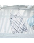 Spaghetti Strap V Neck podkoszulki damskie bez rękawów satynowa jedwabista koszulka S-4XL plus rozmiar M30305