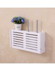 Bezprzewodowy Router wi-fi Box drewno-plastikowa półka ścienna wisząca wtyczka deska uchwyt schowek 3 rozmiar 9 styl organizator
