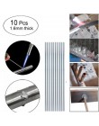 100/500pcs drut spawalniczy przechowywanie 1.6mm/2mm * 50cm niskotemperaturowy aluminiowy drut spawalniczy schowek duża pojemnoś