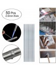 100/500pcs drut spawalniczy przechowywanie 1.6mm/2mm * 50cm niskotemperaturowy aluminiowy drut spawalniczy schowek duża pojemnoś