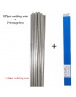 100/500pcs drut spawalniczy przechowywanie 1.6mm/2mm * 50cm niskotemperaturowy aluminiowy drut spawalniczy schowek duża pojemnoś