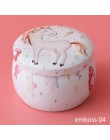 1 sztuk wielofunkcyjne Tinplate cukierki Box herbata z róży Pot w kształcie bębna Cookie Case Home Decor świąteczne zaopatrzenie