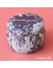 1 sztuk wielofunkcyjne Tinplate cukierki Box herbata z róży Pot w kształcie bębna Cookie Case Home Decor świąteczne zaopatrzenie