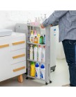 Towary dla uchwyt kuchenny do przechowywania lodówka wysuwana półka 2/3/4 warstwa wymienny z kołami Organizer łazienkowy półka l