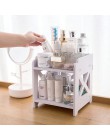 OTHERHOUSE Wood Desktop półka stojak do przechowywania w łazience półki organizator na przybory do makijażu stół pojemnik na roz