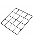 20x20cm Nordic siatka metalowa siatka diy ściana zdjęcia pocztówki ścienny wyświetlacz artystyczny organizer siatkowy ramka na z