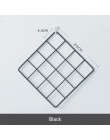 20x20cm Nordic siatka metalowa siatka diy ściana zdjęcia pocztówki ścienny wyświetlacz artystyczny organizer siatkowy ramka na z