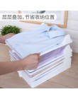 10 sztuk/5 sztuk kreatywne szybkie ubrania krotnie pokładzie odzież organizacja koszula Folder T-shirt dokument szafa domowa org