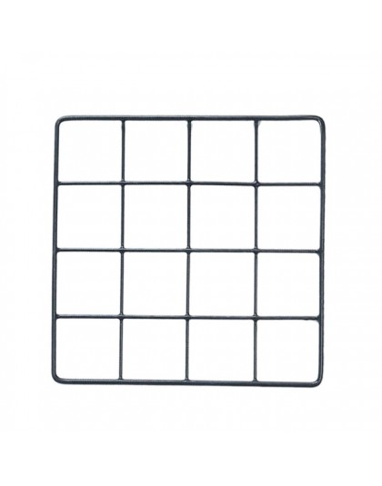 20x20cm Nordic siatka metalowa siatka diy ściana zdjęcia pocztówki ścienny wyświetlacz artystyczny organizer siatkowy ramka na z