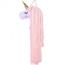 Unicorn Storage Organizer Strip spinki do włosów nakrycia głowy organizowanie paska wieszak ścienny kokardy do włosów pas do prz