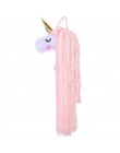 Unicorn Storage Organizer Strip spinki do włosów nakrycia głowy organizowanie paska wieszak ścienny kokardy do włosów pas do prz
