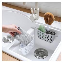 1 PC Storage Rack ścierki do naczyń uchwyt półkę na gąbkę do ssania zawieszka do przechowywania ściereczek uchwyty do przechowyw