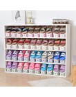 8/10/12pcs organizer na obuwie stojak na buty Shoebox trwałe regulowane obuwie wsparcie Slot oszczędność miejsca szafka Stand