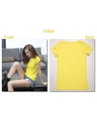 Wysokiej jakości 18 kolor S-3XL zwykły T Shirt kobiety bawełna elastyczny, w stylu Basic koszulki kobieta dorywczo bluzki z krót