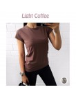 Wysokiej jakości 18 kolor S-3XL zwykły T Shirt kobiety bawełna elastyczny, w stylu Basic koszulki kobieta dorywczo bluzki z krót