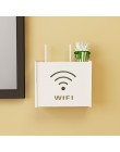 Do montażu na ścianie drewna bezprzewodowy router wi-fi pudełko do przechowywania półka ścienna zawieszki uchwyt na kable 3 rozm
