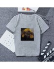 Moją depresję mój mózg mój niepokój list drukuj różowy T Shirt parodia osobowości Vogue nowy Harajuku dorywczo luźne kobiety Top
