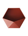 Nordic Living Room naścienna geometryczna bezdotykowa dekoracja ścienna półka łazienkowa dekoracja salonu sześciokątny stojak do