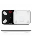 GASON S4 waga do pomiaru tkanki tłuszczowej podłoga naukowa inteligentna elektroniczna LED waga cyfrowa łazienka bilans Bluetoot