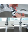 2 tryby 360 obrotowy Bubbler oszczędzanie wody wysokociśnieniowa dysza bateria kranowa z filtrem Adapter przedłużacz do kranu ła