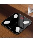 GASON S4 waga do pomiaru tkanki tłuszczowej podłoga naukowa inteligentna elektroniczna LED waga cyfrowa łazienka bilans Bluetoot