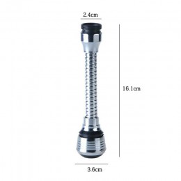 2 tryby 360 obrotowy Bubbler oszczędzanie wody wysokociśnieniowa dysza bateria kranowa z filtrem Adapter przedłużacz do kranu ła