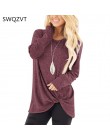 Damska koszulka z długim rękawem casual o-neck slim jesienno-zimowa damska koszulka topy odzież damska czarna szara koszulka dam