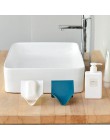 Nowa mydelniczka łazienka mydelniczka prysznicowa talerze prysznicowe pudełko na mydło z półką ścienną z tworzywa sztucznego do 