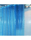 Wodoodporna 3D zasłona prysznicowa z 12 hakami kąpiel Sheer do dekoracji wnętrz akcesoria łazienkowe 180X180cm 180X200cm