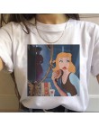 Lato 2019 nowa kreskówka Harajuku księżniczka T koszula O-Neck Punk estetyka TShirt drukuj Casual odzież typu streetwear z krótk