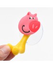 Animal Cute Cartoon przyssawka uchwyt na szczoteczki do zębów zestaw akcesoriów łazienkowych uchwyt ścienny z przyssawką