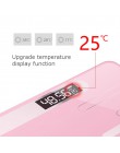 Mrosaa łazienka ciała wagi podłogowe szkło inteligentne wagi elektroniczne USB ładowanie wyświetlacz LCD ciała ważenie cyfrowa w