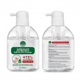 500ml przenośny odkażacz do rąk antybakteryjny żel dezynfekujący jednorazowy bez mycia bakteriostatyczny odkażacz do rąk dla dzi