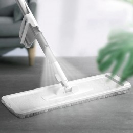 Nowy 2 w 1 Mop z natryskiem wolne mycie rąk płaski Mop leniwy 360 obrotowy magiczny Mop z wyciskaniem urządzenie do mycia podłog
