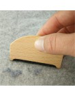Drewniany depilator sweter odzież golarka odzież z tkaniny sweter Lint Removers instrukcja przenośny drewniany Lint trymer grzeb