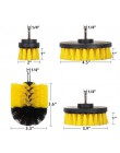 4 sztuk wiertła zestaw szczotek-wiercenia BrushPower Scrubber do czyszczenia wanna do łazienki szczotka do czyszczenia wiertarka