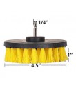 4 sztuk wiertła zestaw szczotek-wiercenia BrushPower Scrubber do czyszczenia wanna do łazienki szczotka do czyszczenia wiertarka