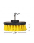 4 sztuk wiertła zestaw szczotek-wiercenia BrushPower Scrubber do czyszczenia wanna do łazienki szczotka do czyszczenia wiertarka