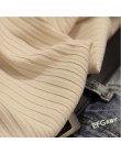 Dzianinowe kamizelki damskie Top O-neck jednokolorowa bez rękawów moda damska bez rękawów w stylu casual, cienka bluzka 2020 let