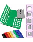 Produkty gospodarstwa domowego dorosłe magiczne ubrania Folder koszulki organizator krotnie oszczędzaj czas szybkie ubrania skła