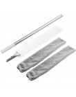 Długa rączka nocna szczotka do kurzu Mop elastyczna szczotka do kurzu do Sofa Gap Extensible odkurzacz narzędzia do czyszczenia 
