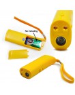 Odstraszacz psów Anti Barking Stop kora przyrząd treningowy trener LED ultradźwiękowy 3 w 1 Anti Barking ultradźwiękowy bez bate