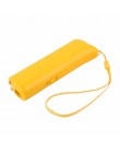 Odstraszacz psów Anti Barking Stop kora przyrząd treningowy trener LED ultradźwiękowy 3 w 1 Anti Barking ultradźwiękowy bez bate