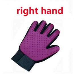 Pet Glove Cat rękawica do pielęgnacji włosy kota furminator rękawice grzebień dla psa dla kotów kąpiel czysty masaż depilator Br
