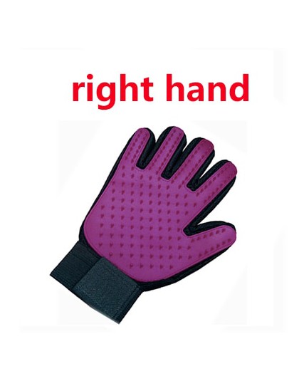Pet Glove Cat rękawica do pielęgnacji włosy kota furminator rękawice grzebień dla psa dla kotów kąpiel czysty masaż depilator Br