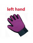 Pet Glove Cat rękawica do pielęgnacji włosy kota furminator rękawice grzebień dla psa dla kotów kąpiel czysty masaż depilator Br