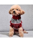 Boże narodzenie kot sweter dla psa sweter zimowy pies ubrania dla małe pieski chihuahua Yorkies kurtka dla szczeniaka odzież dla